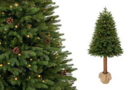 Świerk kanadyjski na pniu 100% PE LED