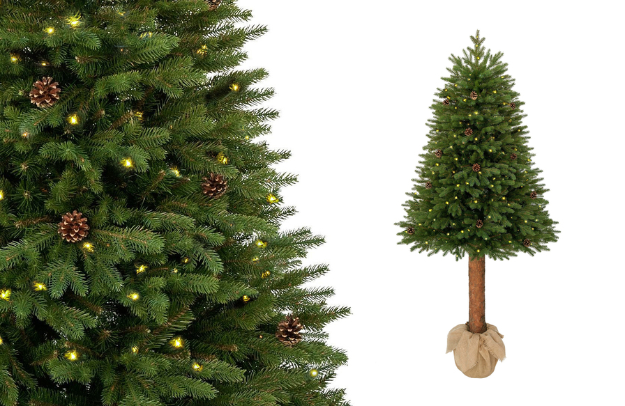 Świerk kanadyjski na pniu 100% PE LED